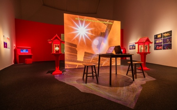 New Village (2025) by Debbie Ding in Chapter 4 - From Console to Cosmos - Credit to ArtScience Museum_副本.jpg