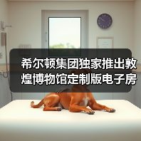 希尔顿集团独家推出敦煌博物馆定制版电子房卡（图1）