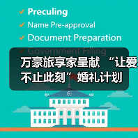 万豪旅享家呈献 “让爱 不止此刻”婚礼计划(图1) 万豪旅享家呈献 “让爱 不止此刻”婚礼计划(图1)