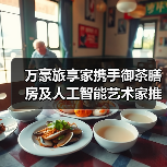 万豪旅享家携手御茶膳房及人工智能艺术家推出定制款中秋礼盒(图1) 万豪旅享家携手御茶膳房及人工智能艺术家推出定制款中秋礼盒(图1)
