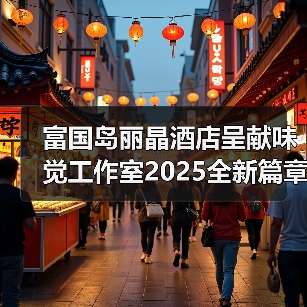 富国岛丽晶酒店呈献味觉工作室2025全新篇章：以“对比的光谱”开启沉浸式美食艺术新境（图1）