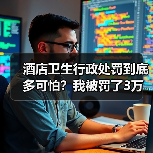酒店卫生行政处罚到底多可怕？我被罚了3万块才搞明白（图2）