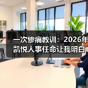 一次惨痛教训：2026年凯悦人事任命让我明白的事（图3）