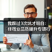 我踩过3次坑才明白:住宿业品质提升专项行动就这一条(图4) 我踩过3次坑才明白:住宿业品质提升专项行动就这一条(图4)