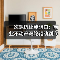 一次踩坑让我明白：商业不动产双轮驱动到底怎么玩？（图1）