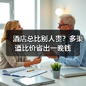 酒店总比别人贵？多渠道比价省出一晚钱（图1）