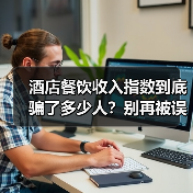 酒店餐饮收入指数到底骗了多少人?别再被误导了(图3) 酒店餐饮收入指数到底骗了多少人?别再被误导了(图3)
