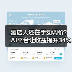 酒店人还在手动调价?AI平台让收益提升34%(图3) 酒店人还在手动调价?AI平台让收益提升34%(图3)