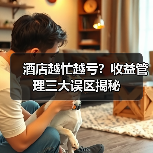 酒店越忙越亏?收益管理三大误区揭秘(图1) 酒店越忙越亏?收益管理三大误区揭秘(图1)