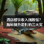 酒店餐饮收入指数低?揭秘提升盈利的三大实战策略(图2) 酒店餐饮收入指数低?揭秘提升盈利的三大实战策略(图2)