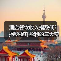 酒店餐饮收入指数低?揭秘提升盈利的三大实战策略(图3) 酒店餐饮收入指数低?揭秘提升盈利的三大实战策略(图3)