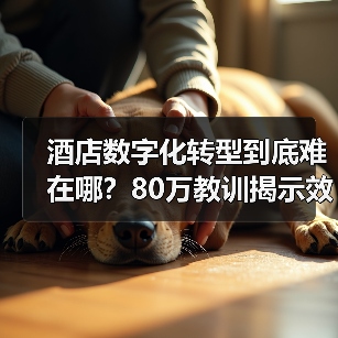 酒店数字化转型到底难在哪？80万教训揭示效率才是关键（图3）