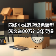 四线小城酒店绿色转型怎么省80万？3年实操经验分享（图3）