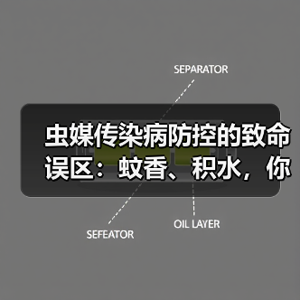 虫媒传染病防控的致命误区：蚊香、积水，你中招了吗？（图1）