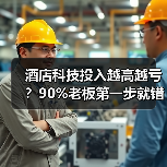 酒店科技投入越高越亏？90%老板第一步就错了！（图4）