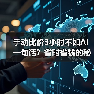 手动比价3小时不如AI一句话?省时省钱的秘密(图2) 手动比价3小时不如AI一句话?省时省钱的秘密(图2)