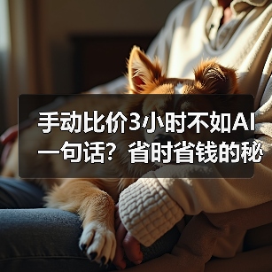 手动比价3小时不如AI一句话?省时省钱的秘密(图4) 手动比价3小时不如AI一句话?省时省钱的秘密(图4)