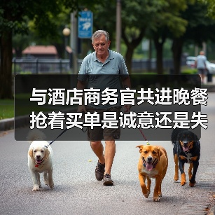 与酒店商务官共进晚餐 抢着买单是诚意还是失分?(图1) 与酒店商务官共进晚餐 抢着买单是诚意还是失分?(图1)