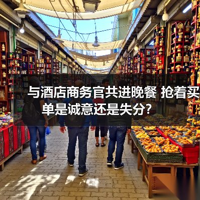 与酒店商务官共进晚餐 抢着买单是诚意还是失分?(图2) 与酒店商务官共进晚餐 抢着买单是诚意还是失分?(图2)