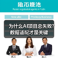 为什么AI项目总失败?数据适配才是关键(图1) 为什么AI项目总失败?数据适配才是关键(图1)