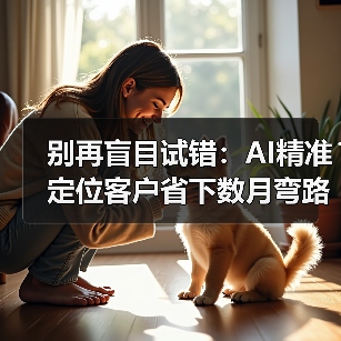 别再盲目试错：AI精准定位客户省下数月弯路