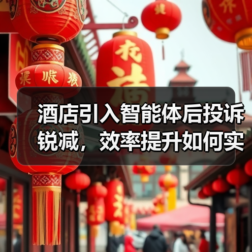 酒店引入智能体后投诉锐减，效率提升如何实现？