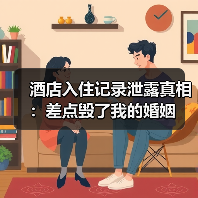 酒店入住记录泄露真相：差点毁了我的婚姻（图3）