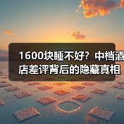 1600块睡不好？中档酒店差评背后的隐藏真相（图3）