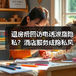 退房后回访电话泄露隐私？酒店服务成隐私风险源