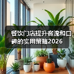 餐饮门店提升客流和口碑的实用策略2026（图1）