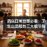酒店日常管理必看：卫生出品服务三大细节指南（图2）