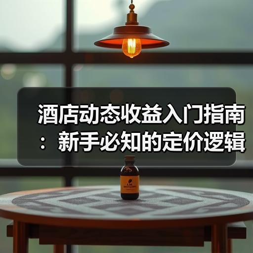 酒店动态收益入门指南：新手必知的定价逻辑与实操要点
