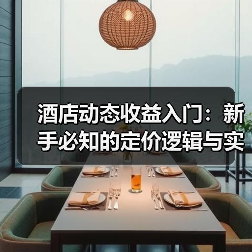 酒店动态收益入门：新手必知的定价逻辑与实操方法